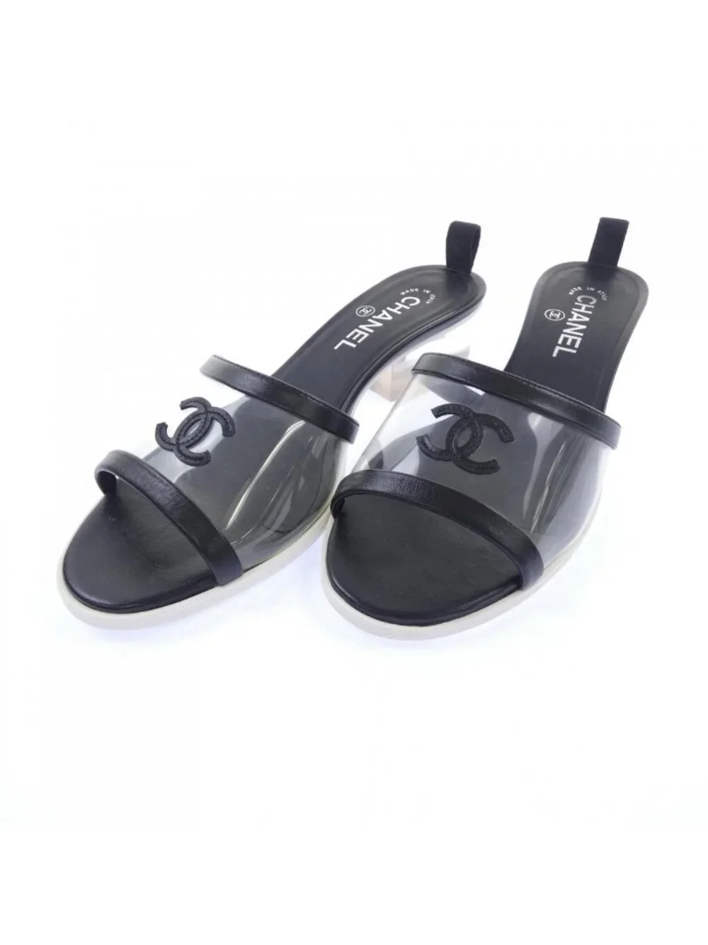 Chanel Sandals Black